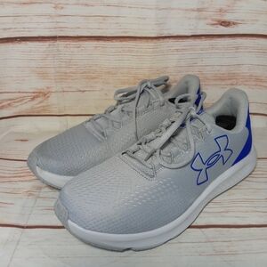 Under Armour Gray and Blue laced-up mens sneakers size 10.5 New Without Box